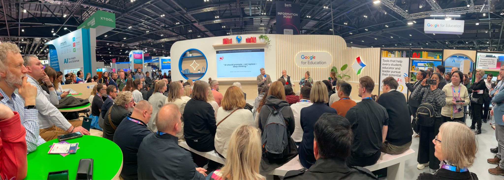 Bett 2026 - a packed theatre